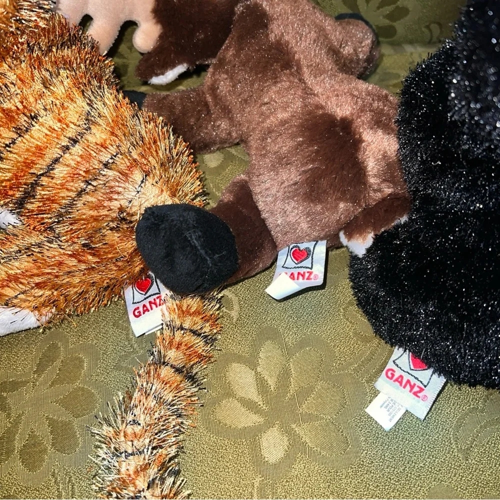 Webkins bundle of 7 GANZ Colorful retired Plushies Toy